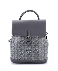 Pre-Owned Goyard Mini Alpin Backpack Coated Canvas