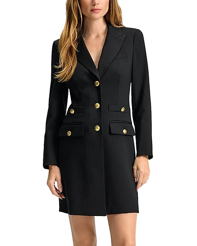 Veronica Beard Walsh Wool Blend Blazer Dress