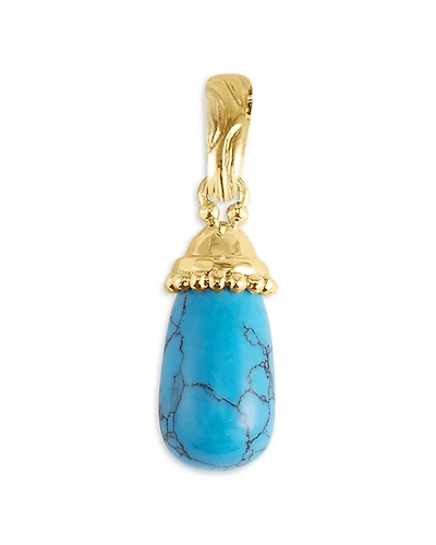 Anabel Aram Milos Small Turquoise Charm