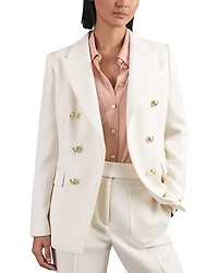 Reiss Petite Lily Double Breasted Blazer