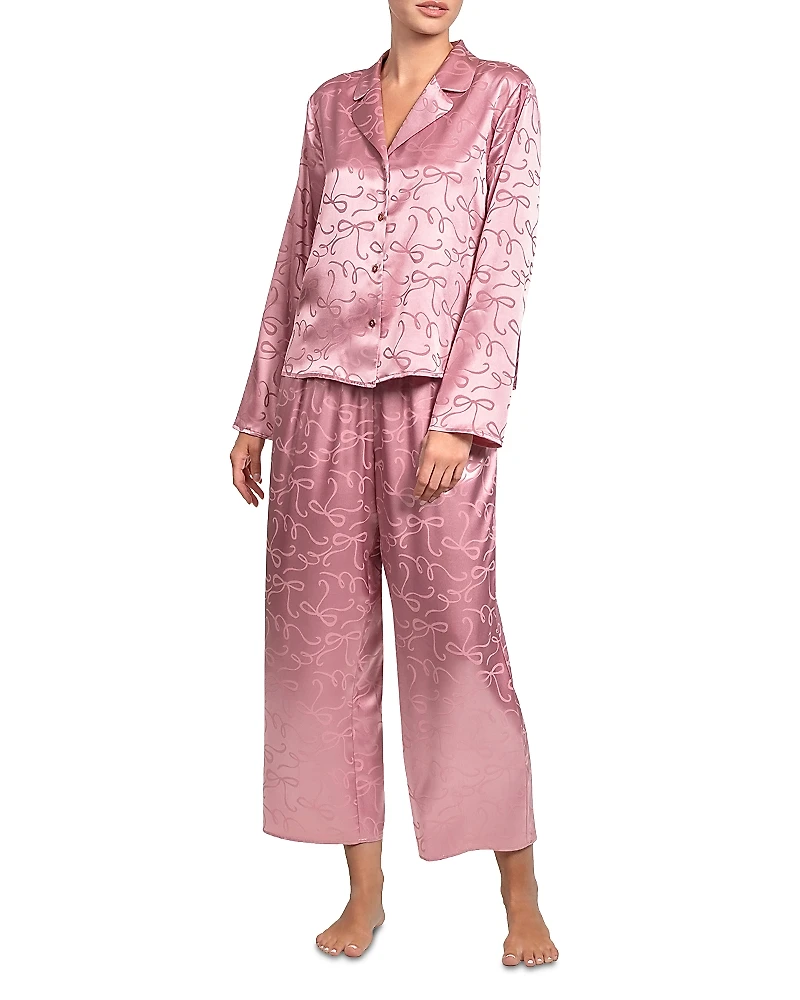 Bloom by Jonquil Jacquard Long Sleeve Pajama Set