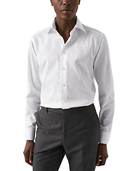 Eton Super Slim Fit Twill Dress Shirt