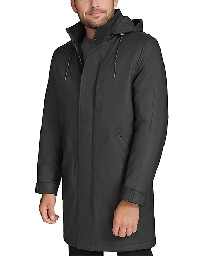 Andrew Marc Smithon Rubberized Rain Jacket
