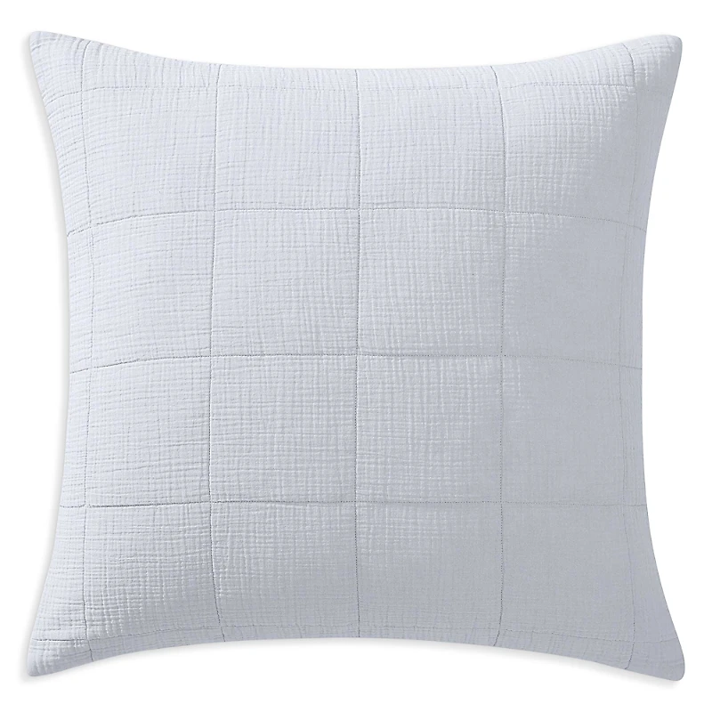 Calvin Klein Cotton Gauze Solid Pillow Cover