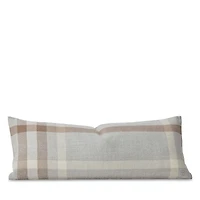 Boll & Branch Alpaca Plaid Decorative Lumbar Pillow