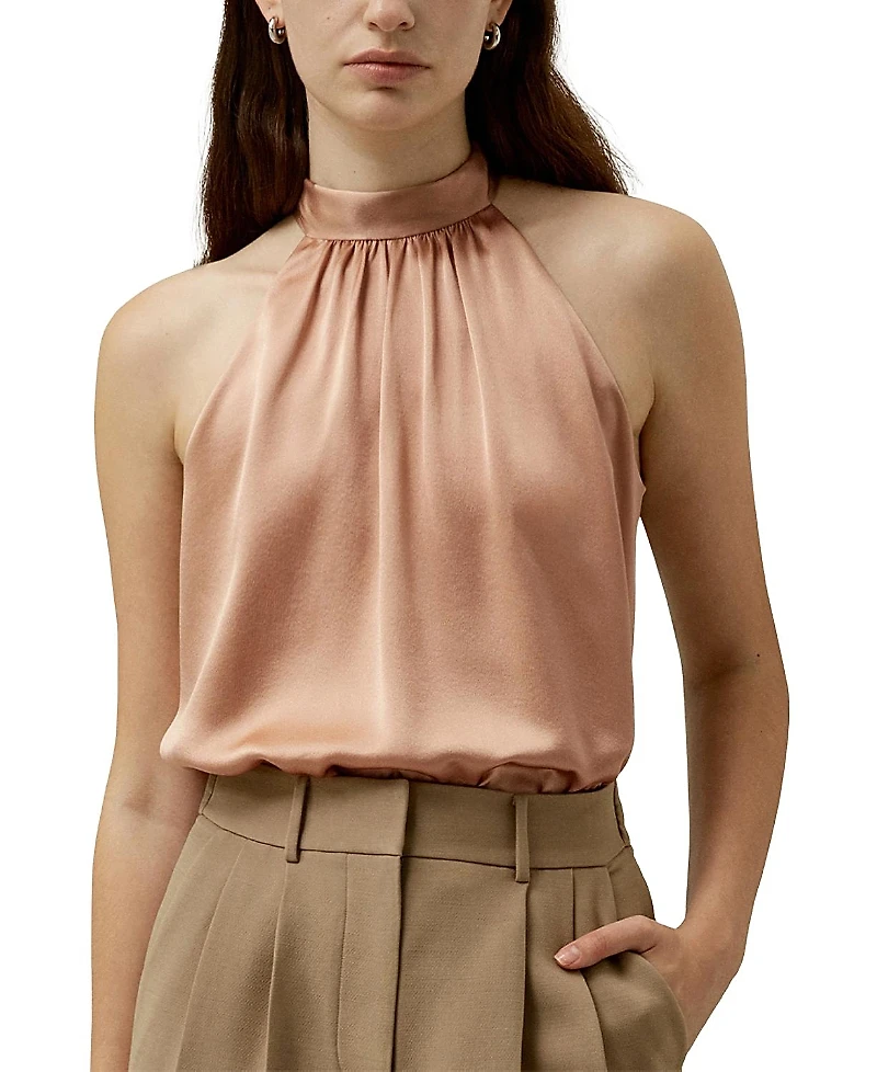 Lilysilk Graceful Breeze Silk Halter Top