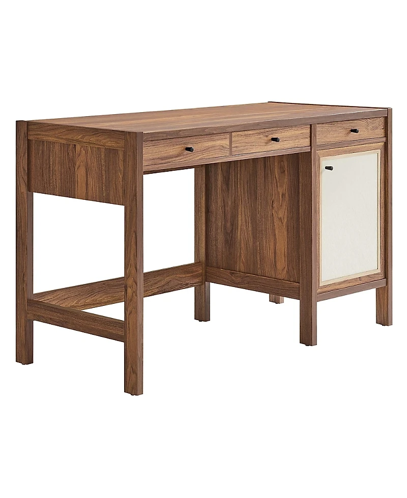 Modway Capri 49 Wood Grain Office Desk
