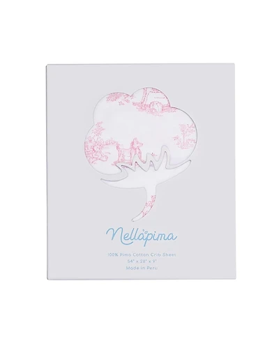 Nellapima Girls' Toile Print Crib Sheets - Baby
