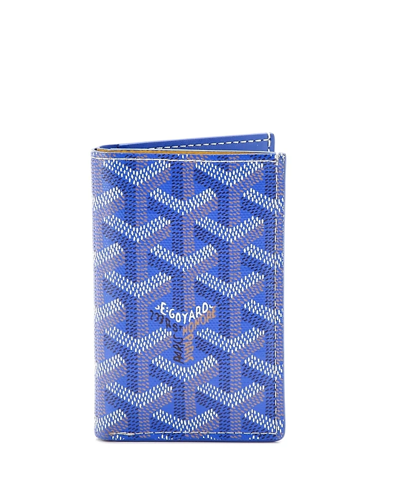 Pre-Owned Goyard Saint Pierre Card Case Coated Canvas