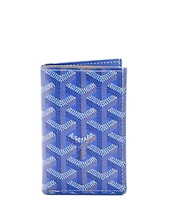 Pre-Owned Goyard Saint Pierre Card Case Coated Canvas