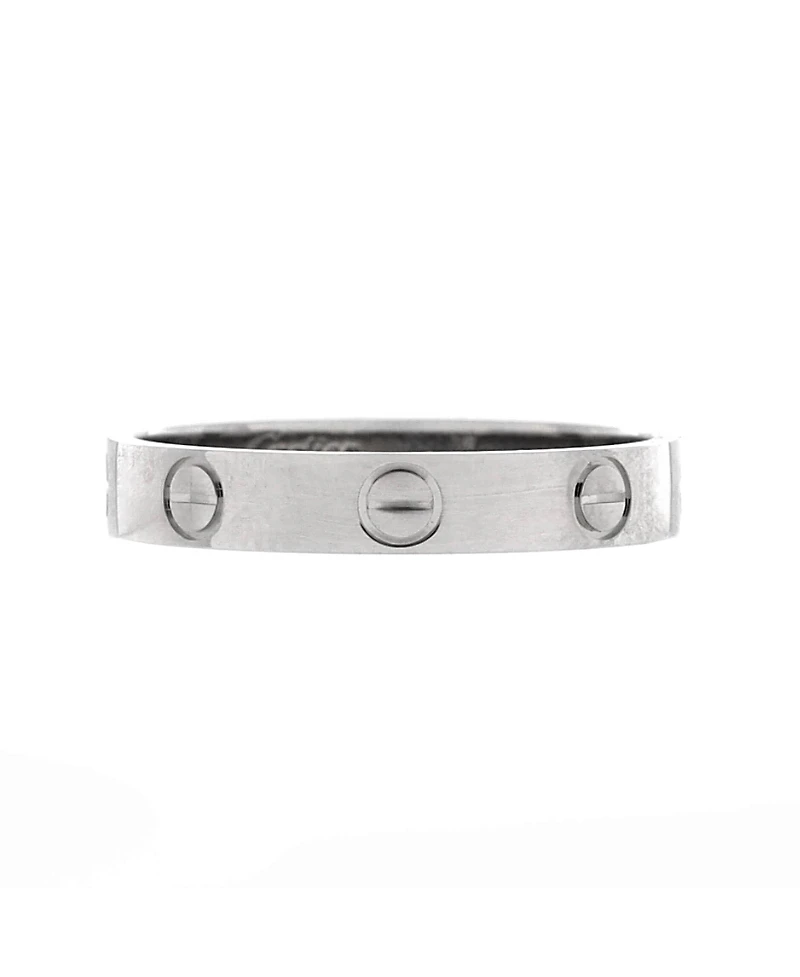 Pre-Owned Cartier Love Wedding Band Ring Platinum
