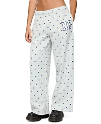 Edikted Ny Babe Polka Dot Sweatpants