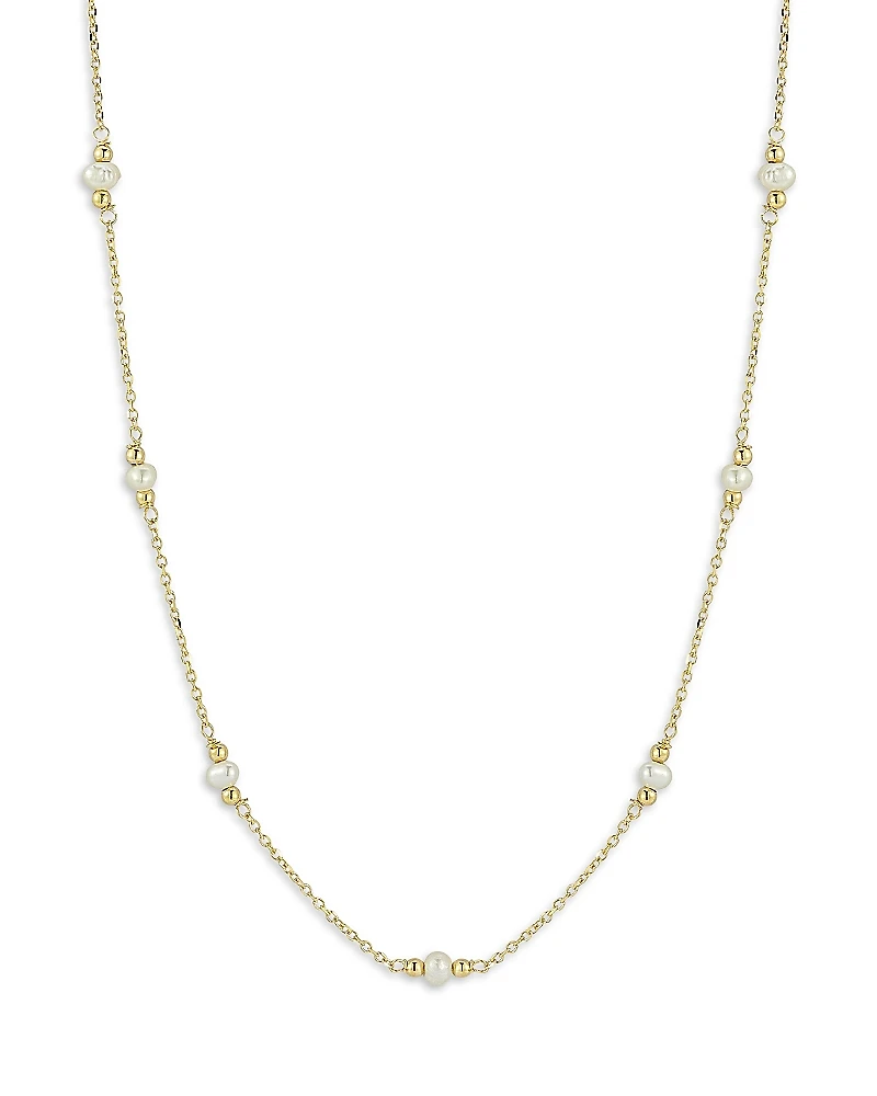Bloomingdale's Fine Collection Freshwater Pearl Collar Necklace
