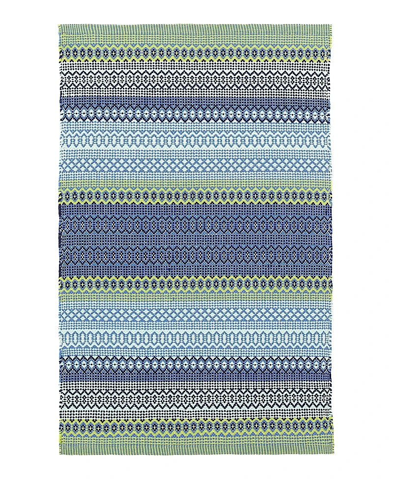 Dash Albert by Annie Selke DA662 Fiesta Stripe Indoor/Outdoor Area Rug