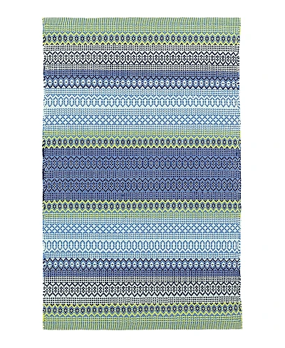 Dash Albert by Annie Selke DA662 Fiesta Stripe Indoor/Outdoor Area Rug