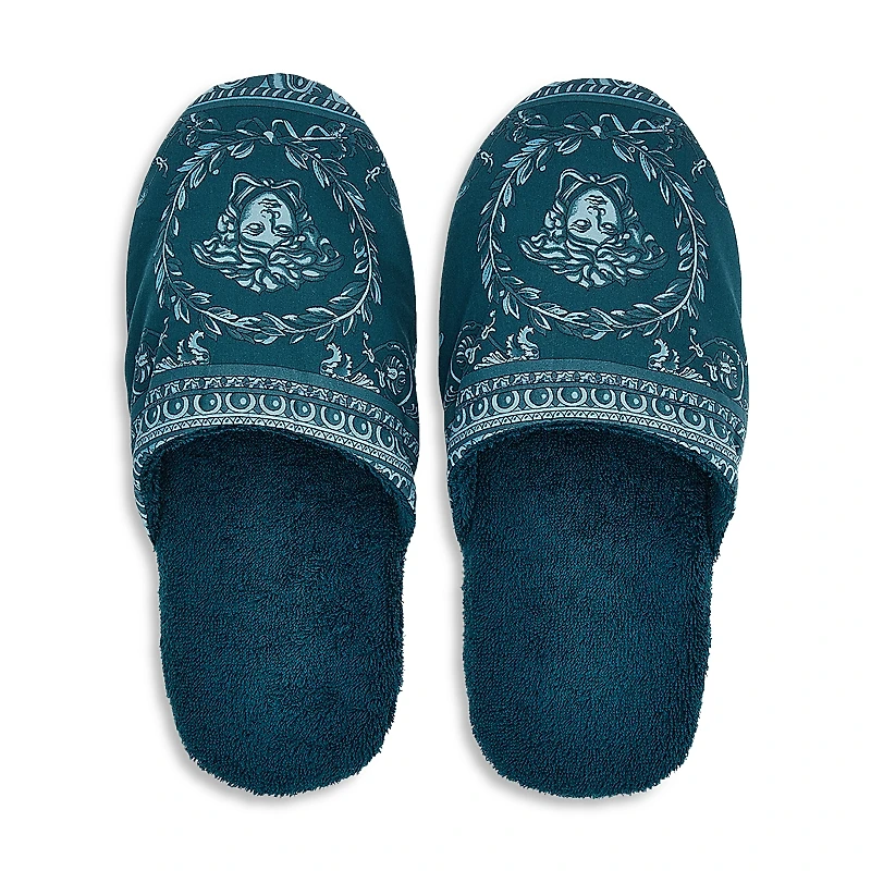 Versace I Heart Baroque Bath Slippers