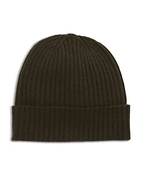 The Men's Store at Bloomingdale's Ribbed Cashmere Cuff Hat - Exclusive