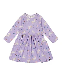 Deux par Girls' Jersey Dress with Pockets