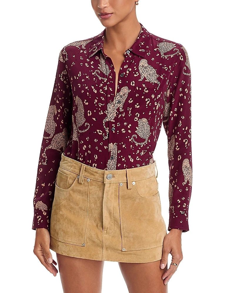 Rails Kate Silk Printed Blouse