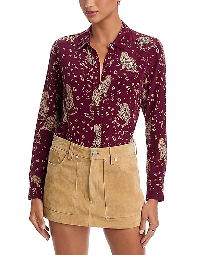 Rails Kate Silk Printed Blouse