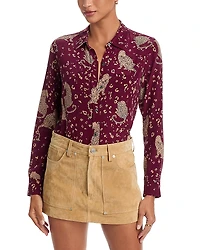 Rails Kate Silk Printed Blouse