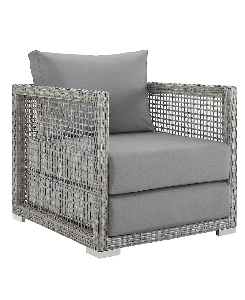 Modway Aura Rattan Outdoor Patio Armchair