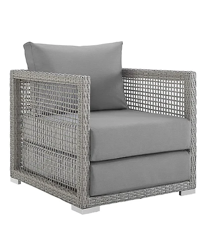 Modway Aura Rattan Outdoor Patio Armchair