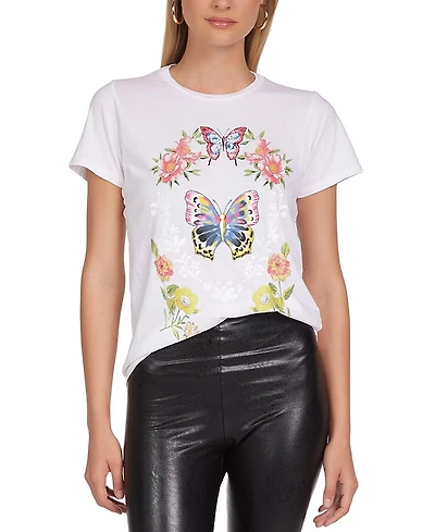 Lauren Moshi Croft Butterfly Love Tee