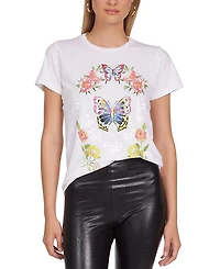 Lauren Moshi Croft Butterfly Love Tee