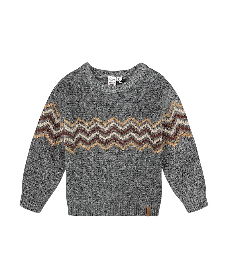 Deux par Boys' Knit Sweater - Little Kid, Big Kid