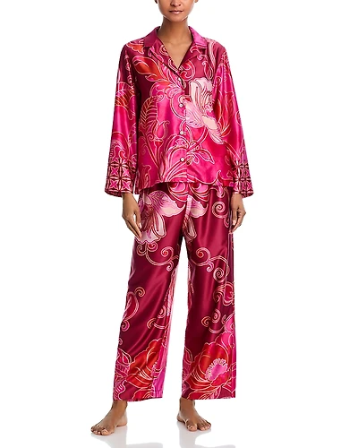 Natori Deco Notch Pajama Set