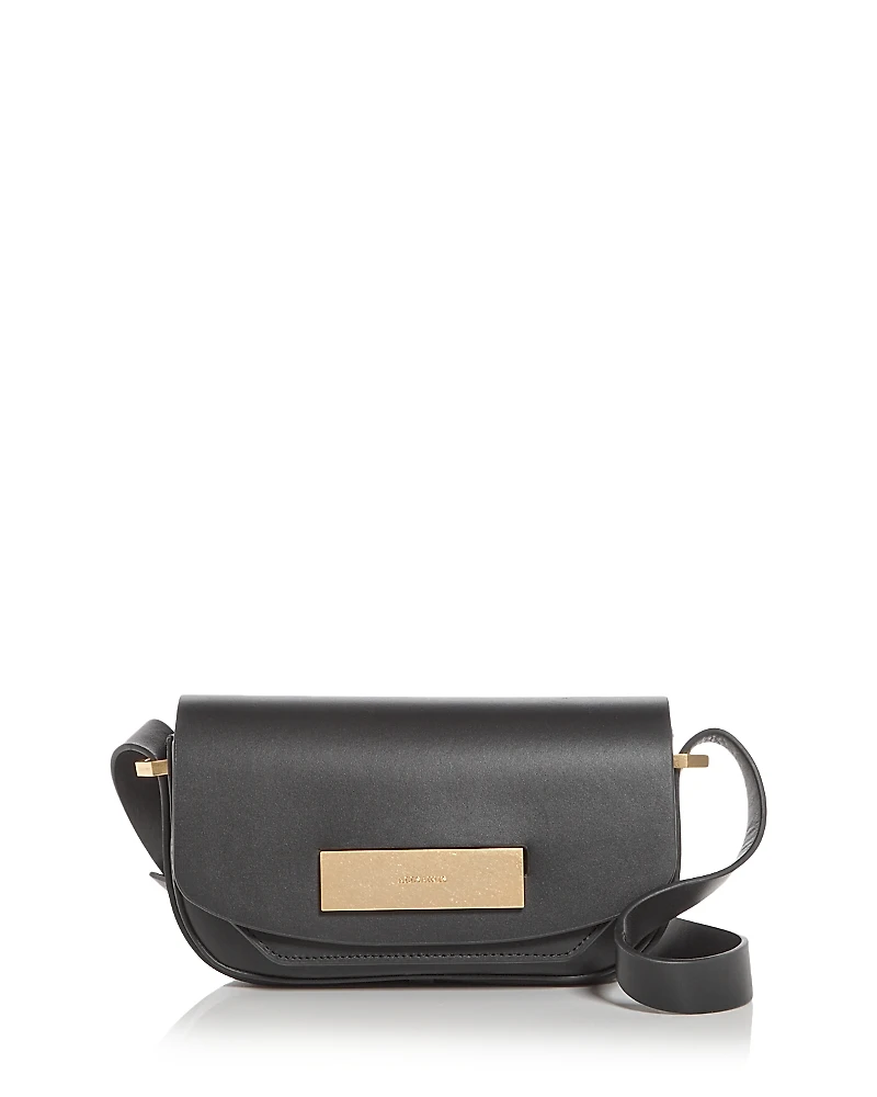 Allsaints Etta Leather Satchel Crossbody Bag