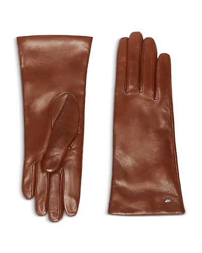 Weekend Max Mara Short Lined Leather Gloves