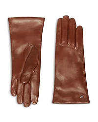 Weekend Max Mara Short Lined Leather Gloves