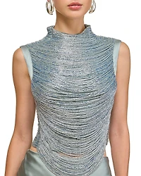 Cult Gaia Embellished Top