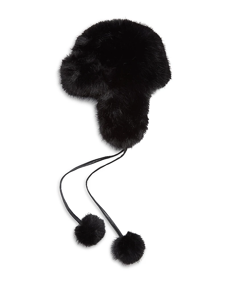 Jocelyn Faux Fur Trapper Hat