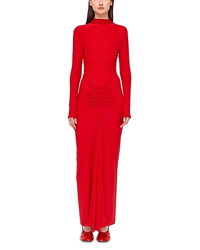 Ronny Kobo Scorpio Ruched Front Dress