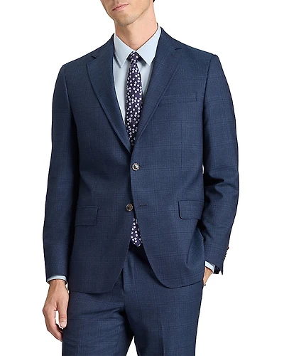 Ted Baker Wright Plaid Modern Fit Suit Jacket