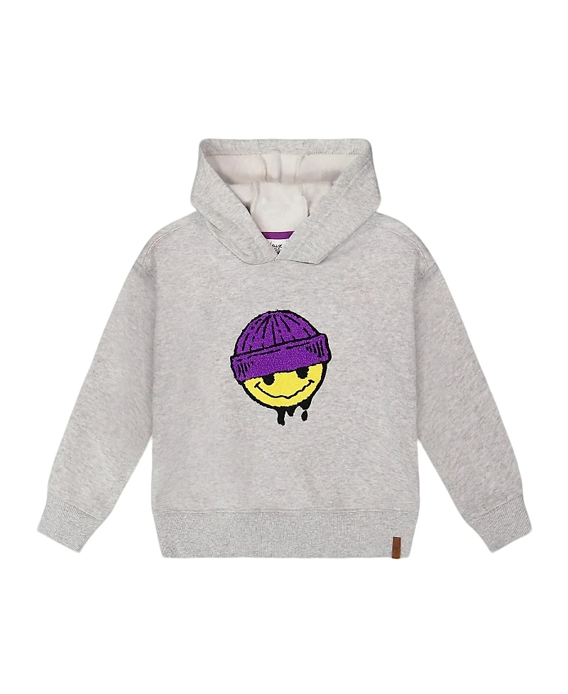 Deux par Boys' Pullover Fleece Hooded Sweatshirt - Little Kid