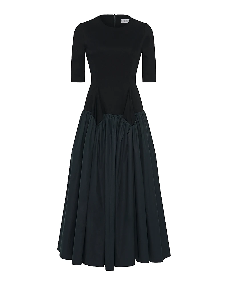 Rosetta Getty Gathered Drop Waist Dress