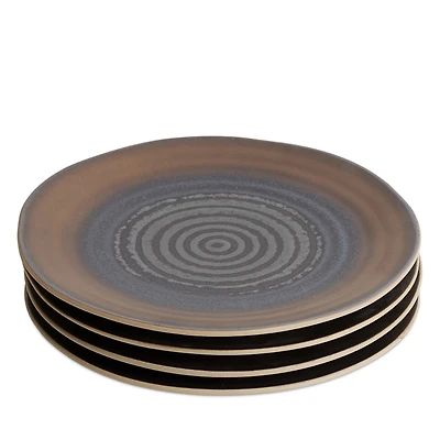 Lemieux Et Cie Akita Stoneware Salad Plates, Set of 4