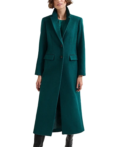Phase Eight Lydia Long Wool Blend Coat
