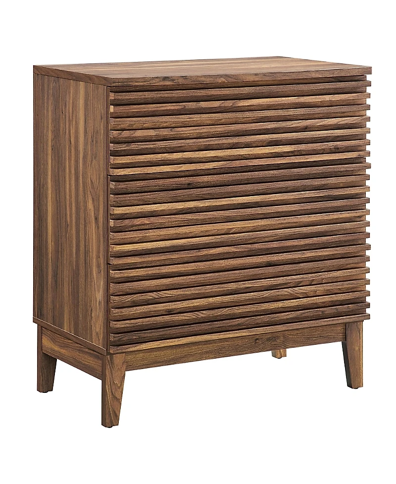 Modway Render Large 3-Drawer Nightstand