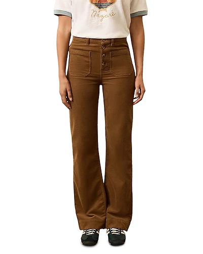 Faherty Terry Cord Patch Pocket Pants
