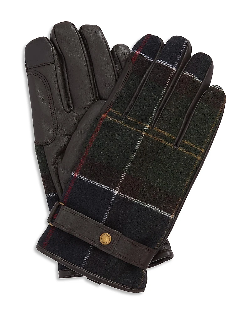 Barbour Newbrough Tartan Gloves
