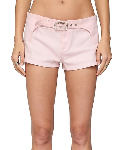 Edikted Vicco Belt Detail Shorts