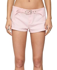 Edikted Vicco Belt Detail Shorts