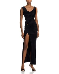 Versace Liquid Maxi Dress