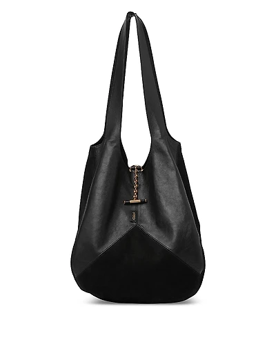 Chloe Balloon Suede Hobo Bag