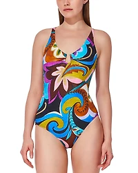 Gottex New Coverage U Wire One Piece Swimsuit